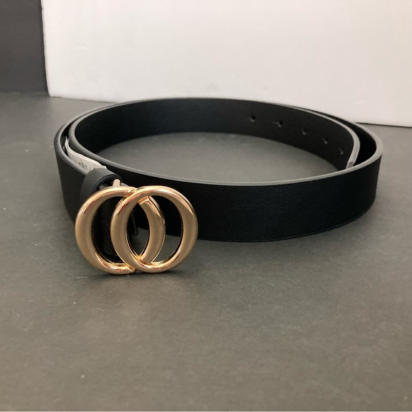 Forever 21 Black Belt | New no Tags | Size M/L 94CM - Picture 3 of 8